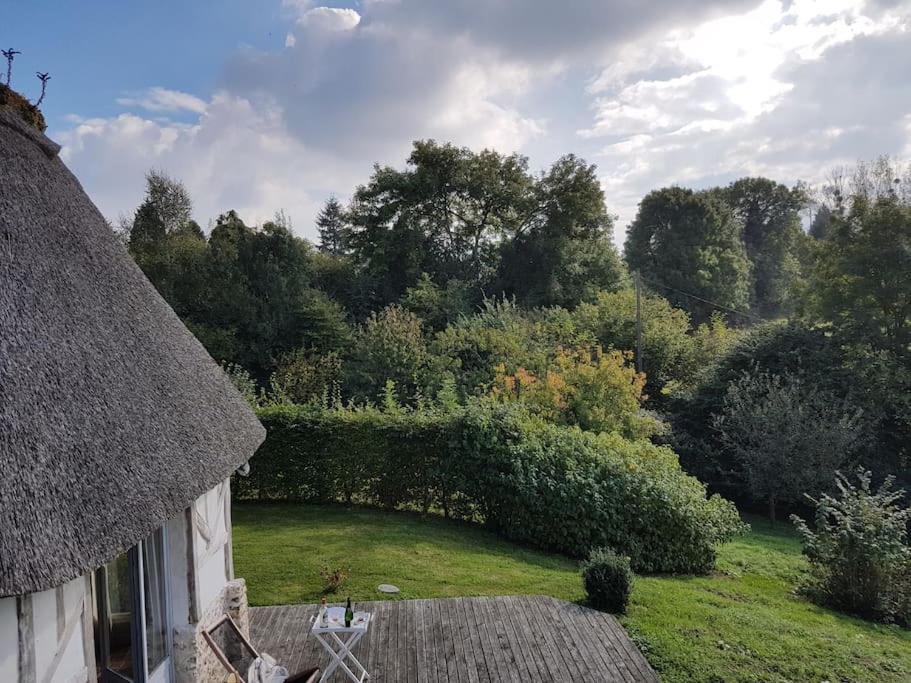 Chaumiere Aux Portes D'Honfleur Manneville-la-Raoult ภายนอก รูปภาพ